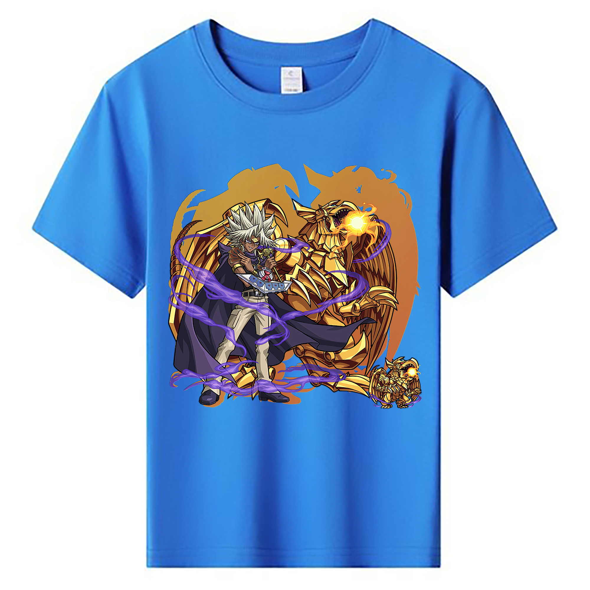 （画像用） 遊☆戯☆王 Yu-Gi-Oh! 綿100％キッズTシャツ（フロントプリント）